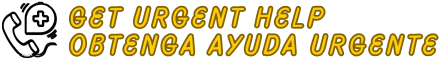 get urgent help, obtenga ayuda urgenta